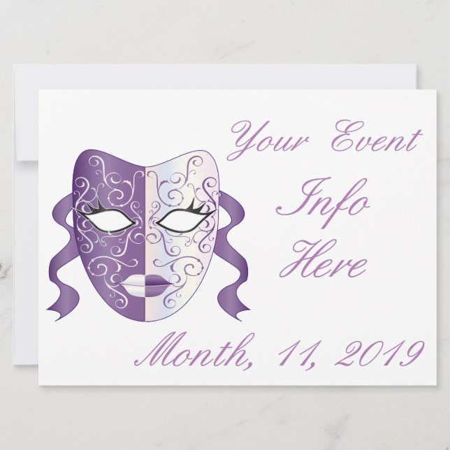 Mardi Gras Mask Thunder_Cove (Frente)