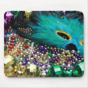 Mardi Gras Miçanga & Mask Mousepad
