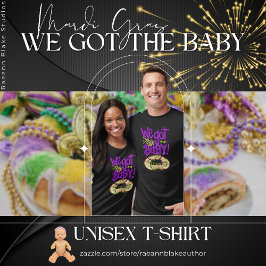 Mardi Gras Nós Temos a Camiseta do Bebê