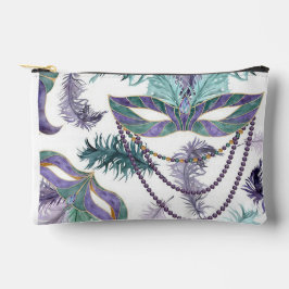Mardi-Gras Print Cosmetic Bag