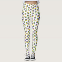 Mardi Gras - Todos os rei fazem leggings