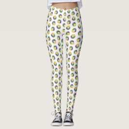 Mardi Gras - Todos os rei fazem leggings