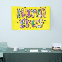 Mardi Gras Verde Amarelo