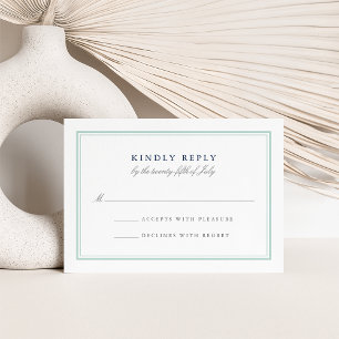 Marés de Seaglass que Wedding RSVP