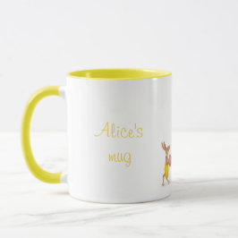 Mares numa caneca personalizada de caça a ovo na P
