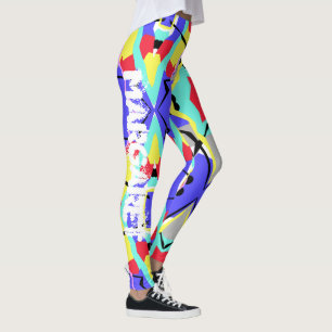 Margaret Pastel Colors Leggings Positivas de Víbli