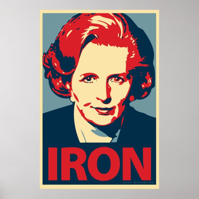 Margaret Thatcher Poster (Frente)