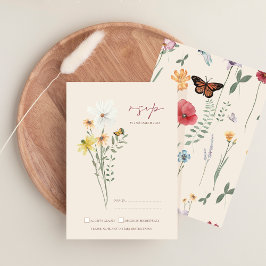 Margarida Amarelo Amarelo Amarelo Casamento RSVP