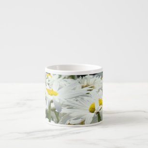 Margarida Branca Flores espresso canecas Daisies
