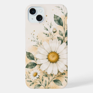 Margarida Floral Branca Elegante