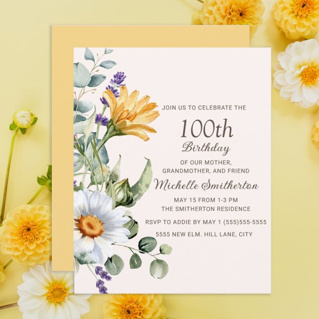 Margaridas Brancas e Flores Silvestres Amarelas 10 (Criador carregado)