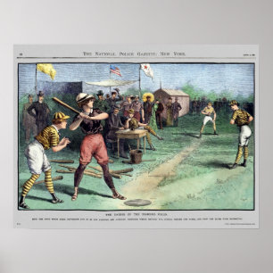 Margaridas do poster da gazeta da polícia