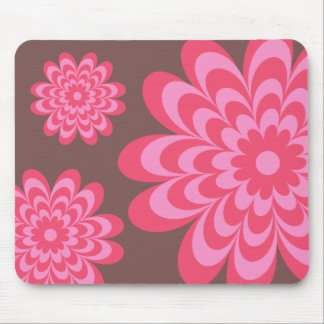 Margaridas Groovy modernas Mousepad