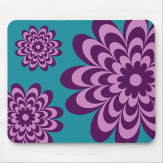 Margaridas Groovy modernas Mousepad