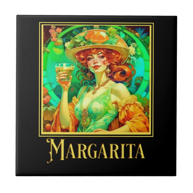 Margarita Art Nouveau (Frente)