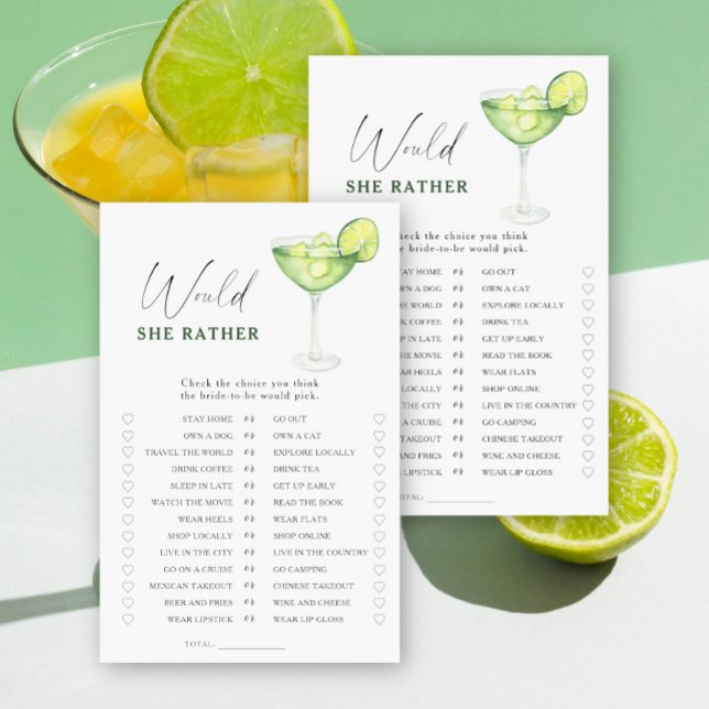 Margarita chá de panela Ela faria o jogo de prefer (Criador carregado)