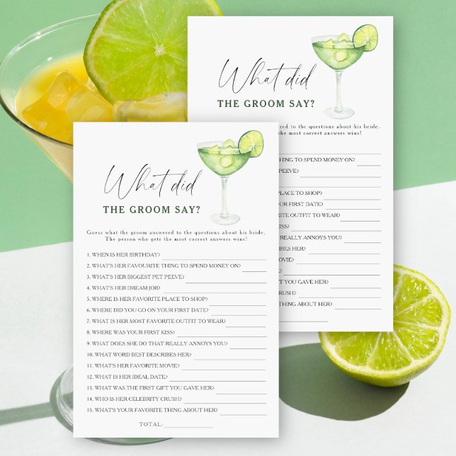 Margarita chá de panela O que o noivo disse (Criador carregado)