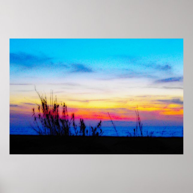 Margarita Sunset Poster (Frente)