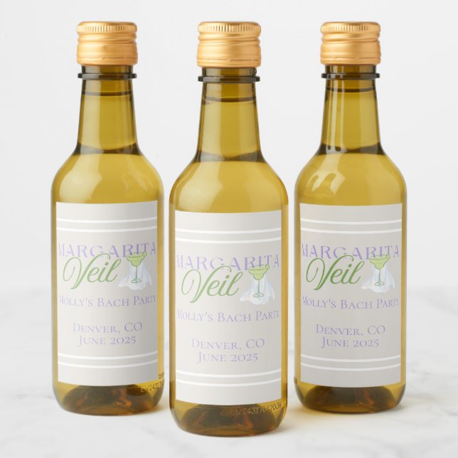 Margarita Veil - Festa de solteira Divertida (Garrafas)