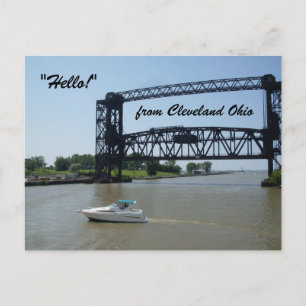 MARGEM SUL DO LAGO ERIE Cartão postal de Clevelan