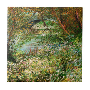 Margens do Sena, Pont de Clichy por Vincent van Go