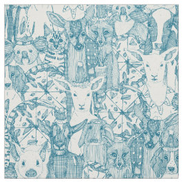 margherita menagerie pizza party tecido