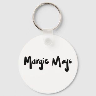Margie Mays Signature Chaveiro