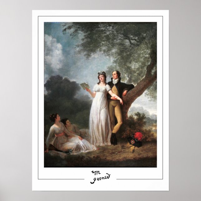 Marguerite Gérard Zedign Art Poster nº 6 (Frente)