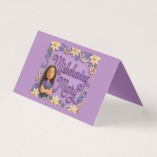 Maria Card Malcomportada (Frente)