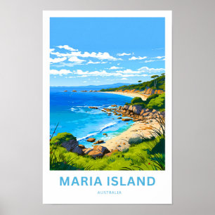 Maria Island Viagem Impressão