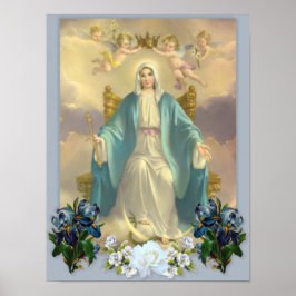 Maria mãe de Deus, a virgem sagrada, poster