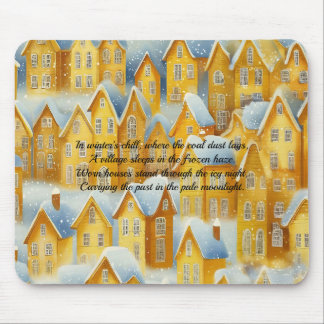 Marianna, Pa Casas de Patch de Carvão Mouse Pads