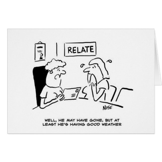 Marido ausente envia um cartão postal. (Frente Horizontal)