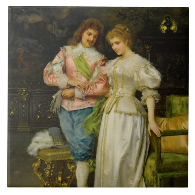 Marido e Esposa Betrothed (Casamento e Casamento) (Frente)