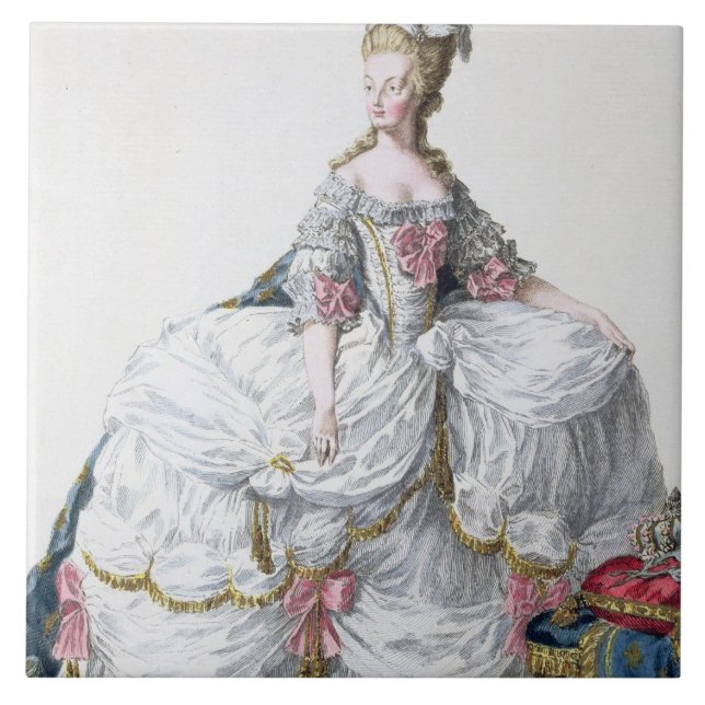 Marie Antoinette (1752-93) 'de DES Estam de (Frente)