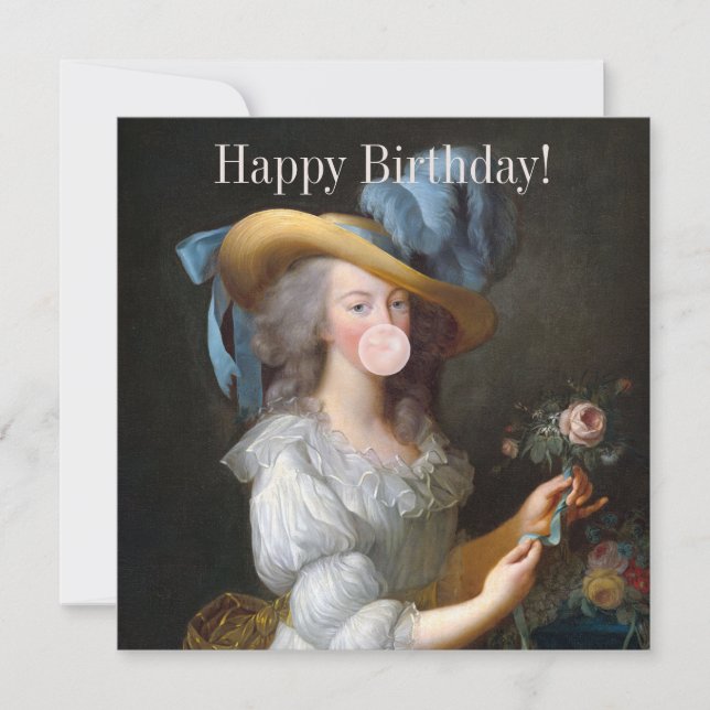 Marie Antoinette Blowball goma (Frente)