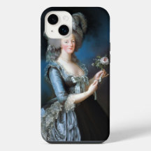 Marie Antoinette com um rosa