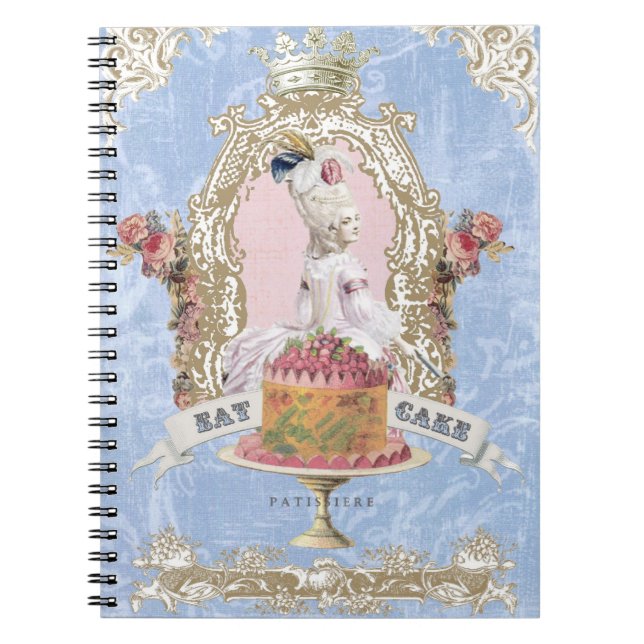 Marie Antoinette-Come o caderno do bolo… (Frente)