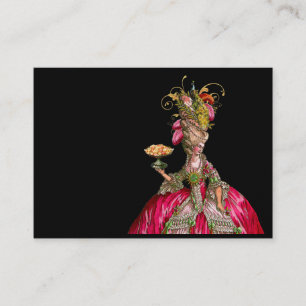 Marie Antoinette Deixou-Os Comer Cartões de visit