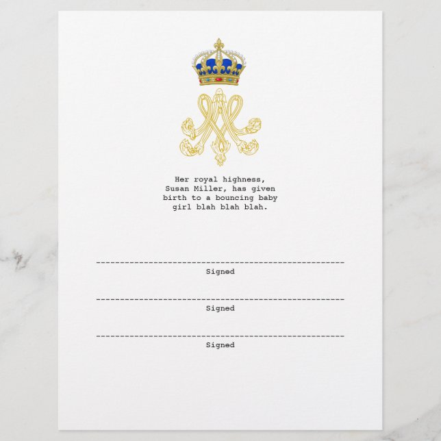 Marie Antoinette Monograma (Frente)