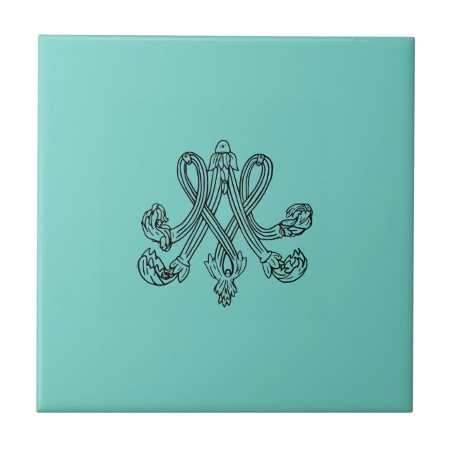 Marie Antoinette – Monogramm – Monogram initials (Frente)