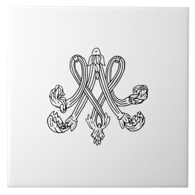 Marie Antoinette – Monogramm – Monogram initials (Frente)