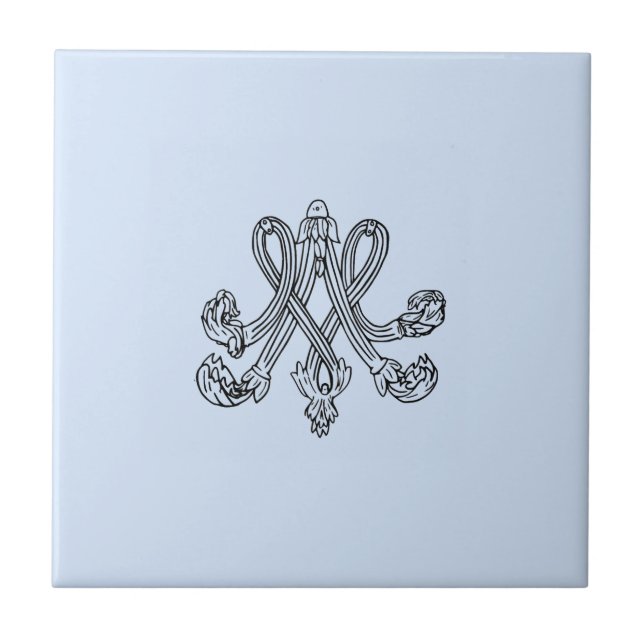 Marie Antoinette – Monogramm – Monogram initials (Frente)