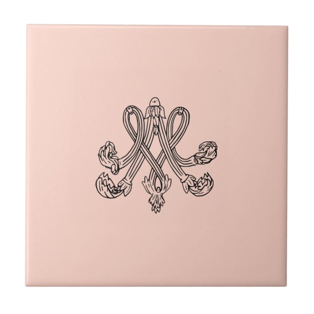 Marie Antoinette – Monogramm – Monogram initials (Frente)