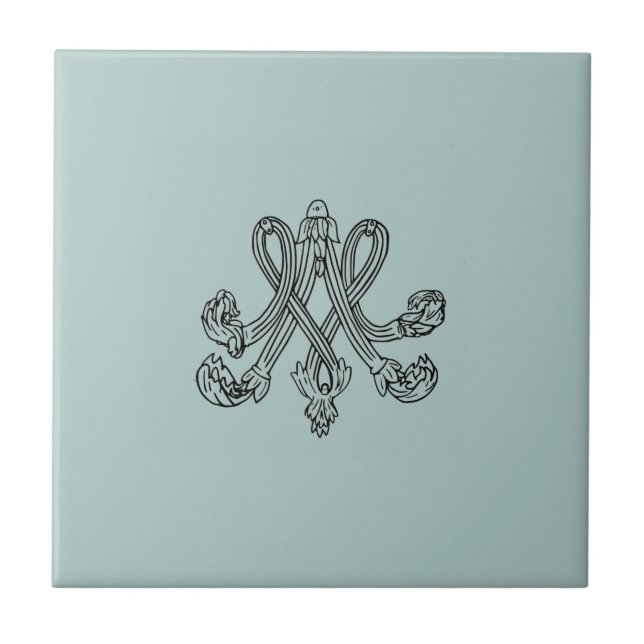 Marie Antoinette – Monogramm – Monogram initials (Frente)