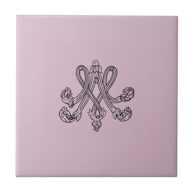 Marie Antoinette – Monogramm – Monogram initials (Frente)