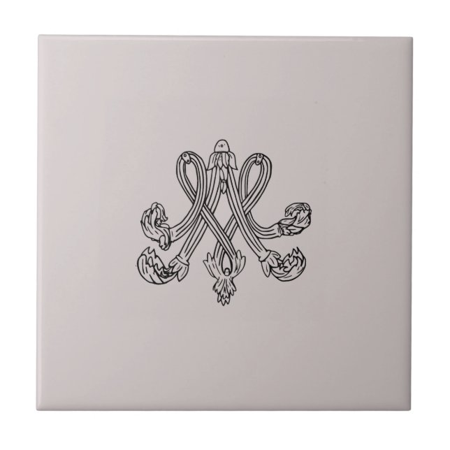 Marie Antoinette – Monogramm – Monogram initials (Frente)