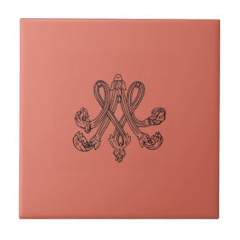 Marie Antoinette – Monogramm – Monogram initials