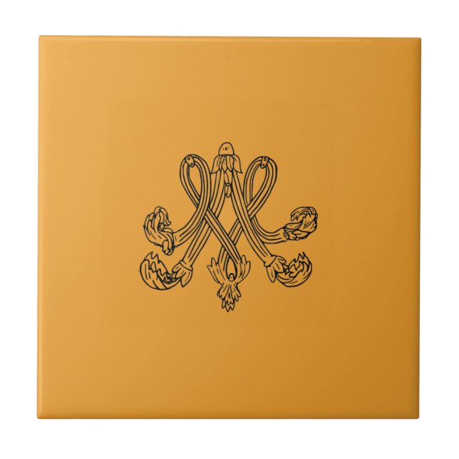 Marie Antoinette – Monogramm – Monogram initials (Frente)