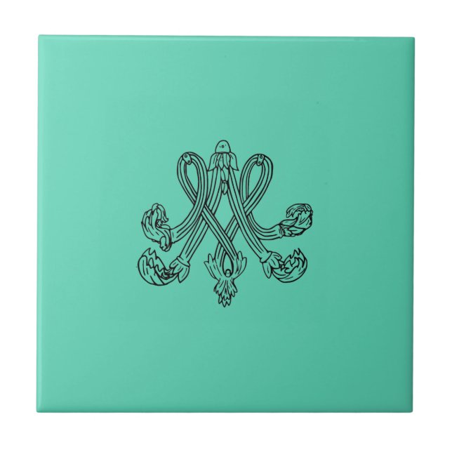Marie Antoinette – Monogramm – Monogram initials (Frente)